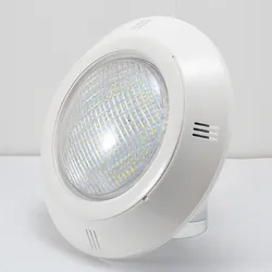 Oświetlenie LED do basenu IP68 zmiana koloru AC12V białe lampy podwodne Led zewnętrzna lampa fontannowa ABS RGB kolorowe oświetlenie stawu