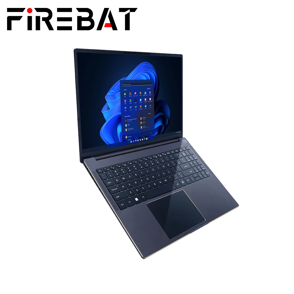 FIREBAT U6 NEW 16 Inch Gaming Laptop Ryzen 7 8845HS 2560*1600 DDR5 Wifi6 BT5.1 120Hz Business Ultra Slim Computer Notebooks