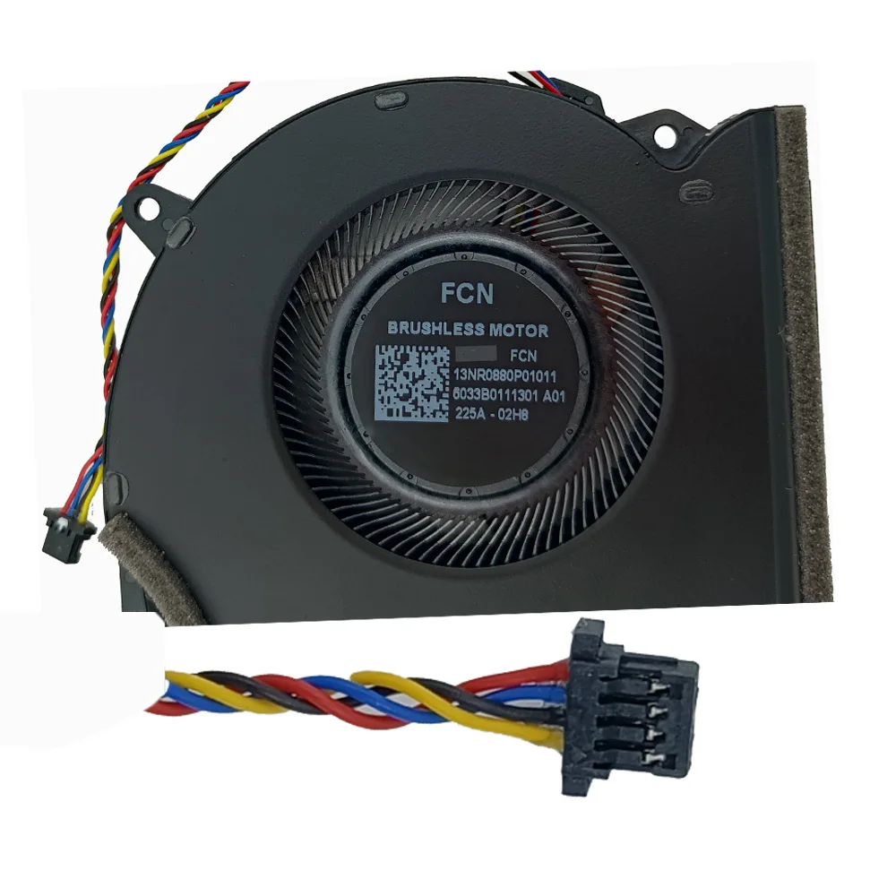 Ventilador de refrigeración para portátil Asus ROG G513RM G713RS G713RW G713RM G513RX CPU GPU ventilador enfriador 13NR0880P02011 FPPM 13NR0880P01011 FPPL