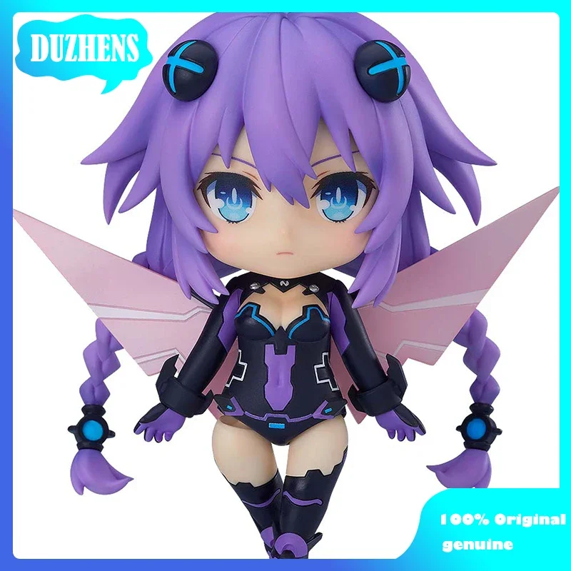 

Hyperdimension Neptunia Purple heart Q version figma PVC Action Figure Anime Figure Model Toys Figure Collection Doll Gift