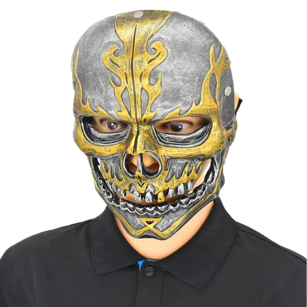 Halloween Horror Robber Pirate Skull Mask Halloween Costume Accessory Movie Role-Playing Props