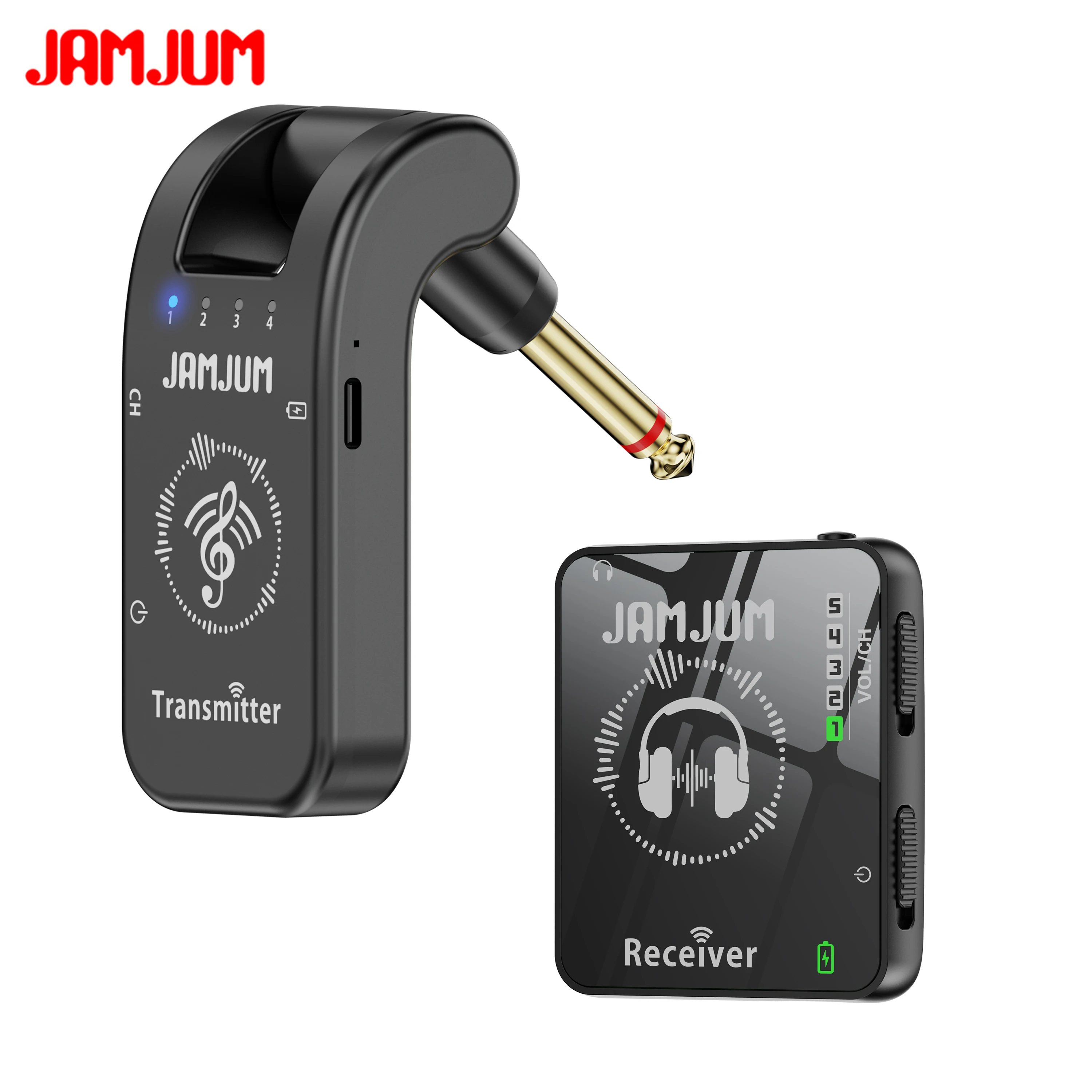 SM-2 Wireless IEM System (1-to-1) - Compact Transmitter & Receiver Kit for Live Performance