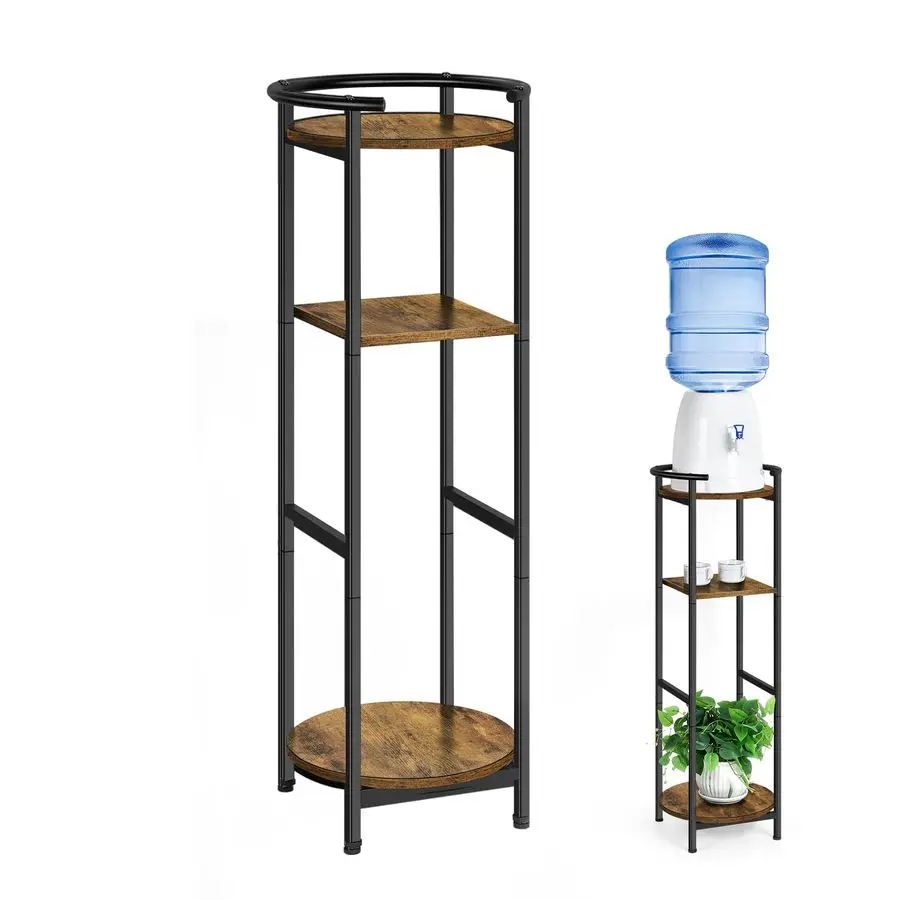 

Gallon Water Dispenser Jug Stand 3Tier Drink Beverage Dispenser Holder with Storage Shelf, 36.5 Tall Water Stand for 15 Gallon W