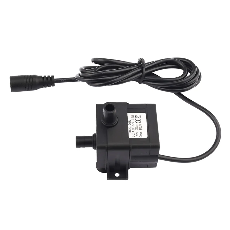 DC5V-24V DC Brushless Small Submersible Pump 12V Solar Water Heater Effluent Pressurized Mute Usb Pump