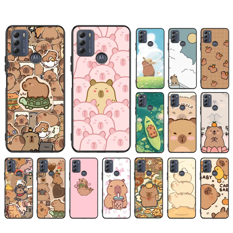 Cartoon Capybara Cu…