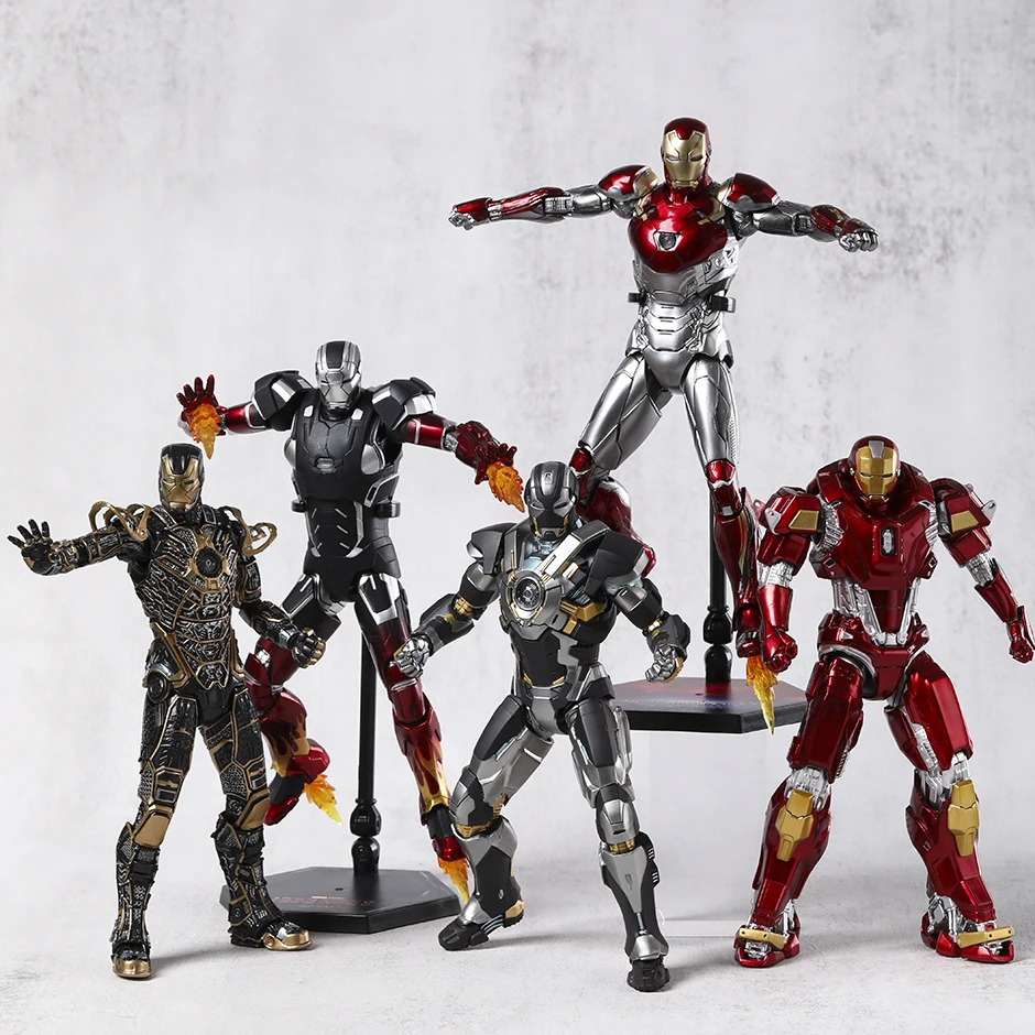 ZD Toys Iron Man Mark MK 22 24 35 41 47 Collection 7