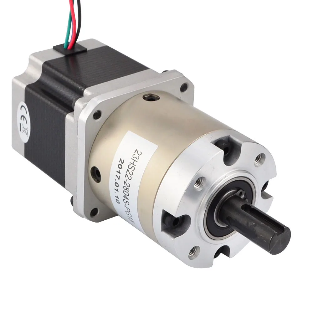 Nema 23 Stepper Motor Gear Ratio 15:1 Planetary Gearbox 57 Motor Extruder 2.8A L=56mm Nema23 Stepping Motor