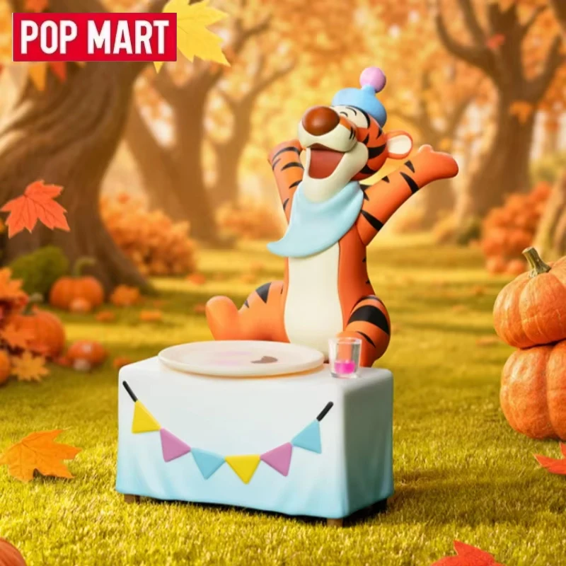 POPMART Disney Winnie The Pooh Let Is Party Series Blind Box Toy Mystery Box Doll Guess Bag Collection Action Figure Gift