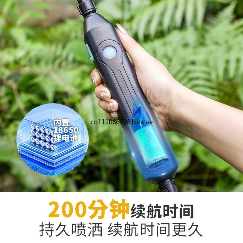 For Portable Mini Electric Sprayer High‑Pressure Pesticide Fogger Household Garden Watering Plant Mist Sprinkler Tool