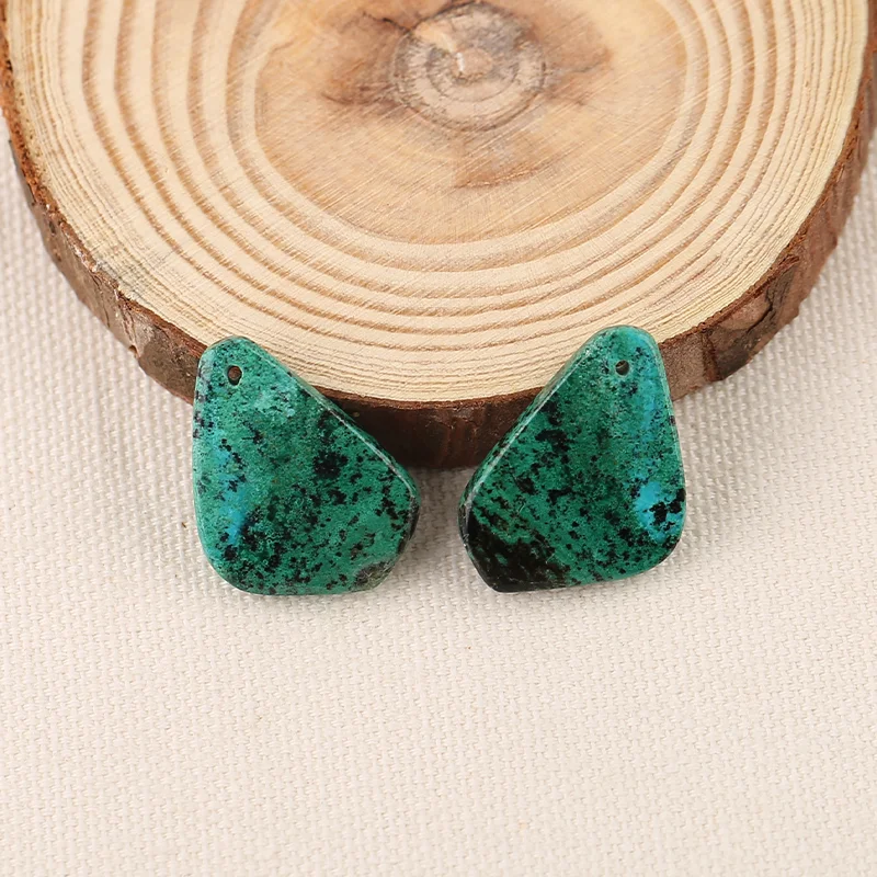 

AAA+ B&F African Turquoise Earring Beads Making, Handmade Natural stones beads for Jewelry , Stones for jewelry Making Supplies