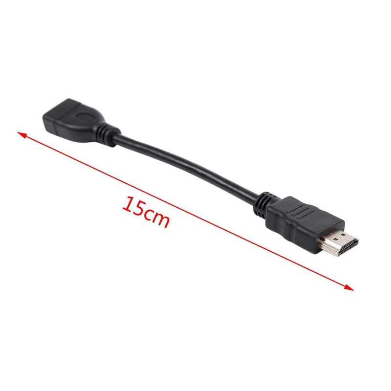 -Compatible Male To Female Extender Cable Short And Convenient For Google Chrome Cast, Fire Tv Stick,  Stick Connection