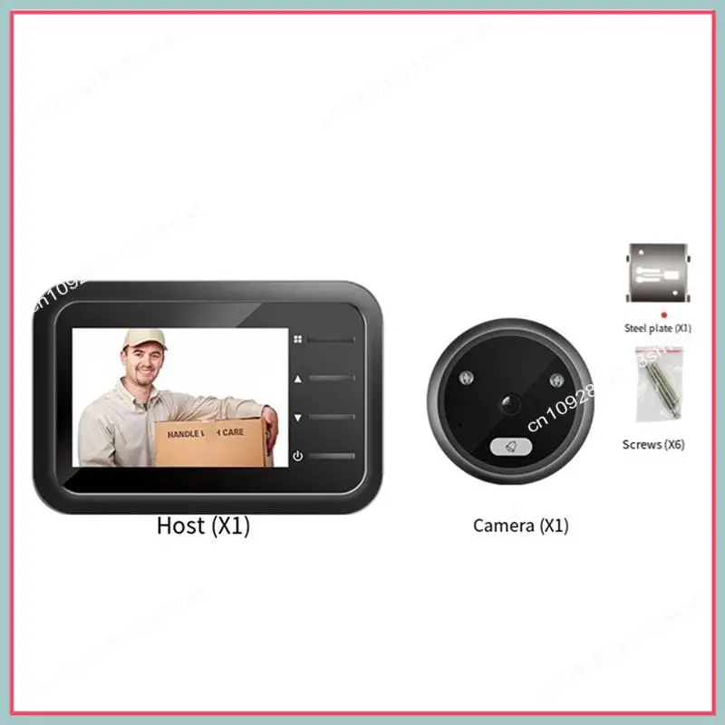 N94R Zero Distance Visual Doorbell ไร้สาย HD กล้องป้องกันการโจรกรรมอิเล็กทรอนิกส์สมาร์ทแบบพกพามัลติฟังก์ชั่นกล้องใช้งานง่าย