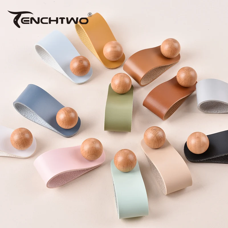 2024 New Modern Furniture Handles Kitchen Cabinets Knobs Wardrobes Dresser Drawers Door Pulls Wooden Handle Hardware Accessories