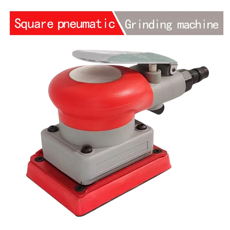 ATPRO 75/100 Pneumatic Sandpaper Machine Square Car Polishing Paint Surface Grinding Tool for Auto Beauty Work