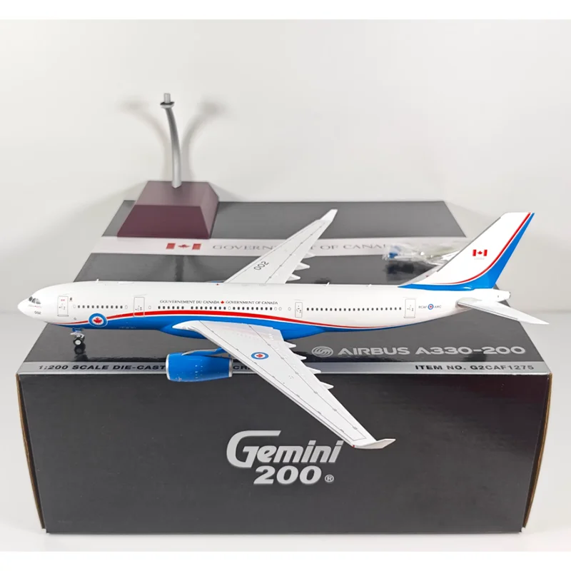 GeminiJets 1/200 Scale Canadian Air Force CC-330 A330-200 Husky Diecast Alloy Aircraft Model Collectible Decorative Item Gift