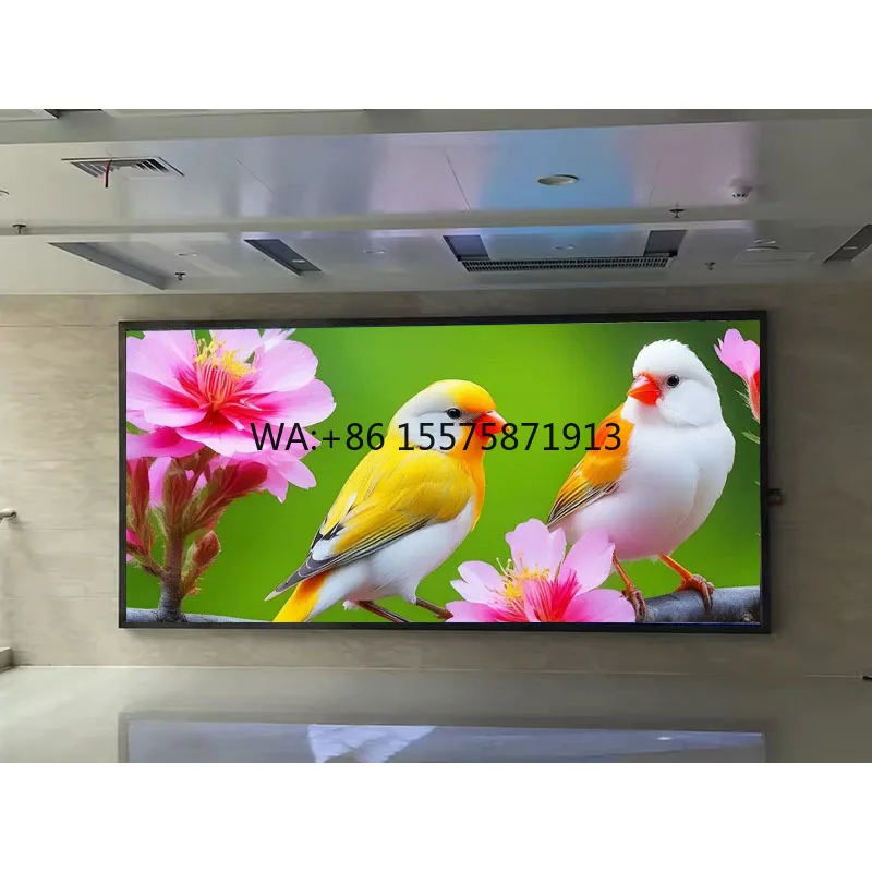 

P1.56 P1.95 P2.604 P2.97 RGB светодиодный экран Внутренний светодиодный экран Настенный видеостена Светодиодный рекламный экран Дисплей