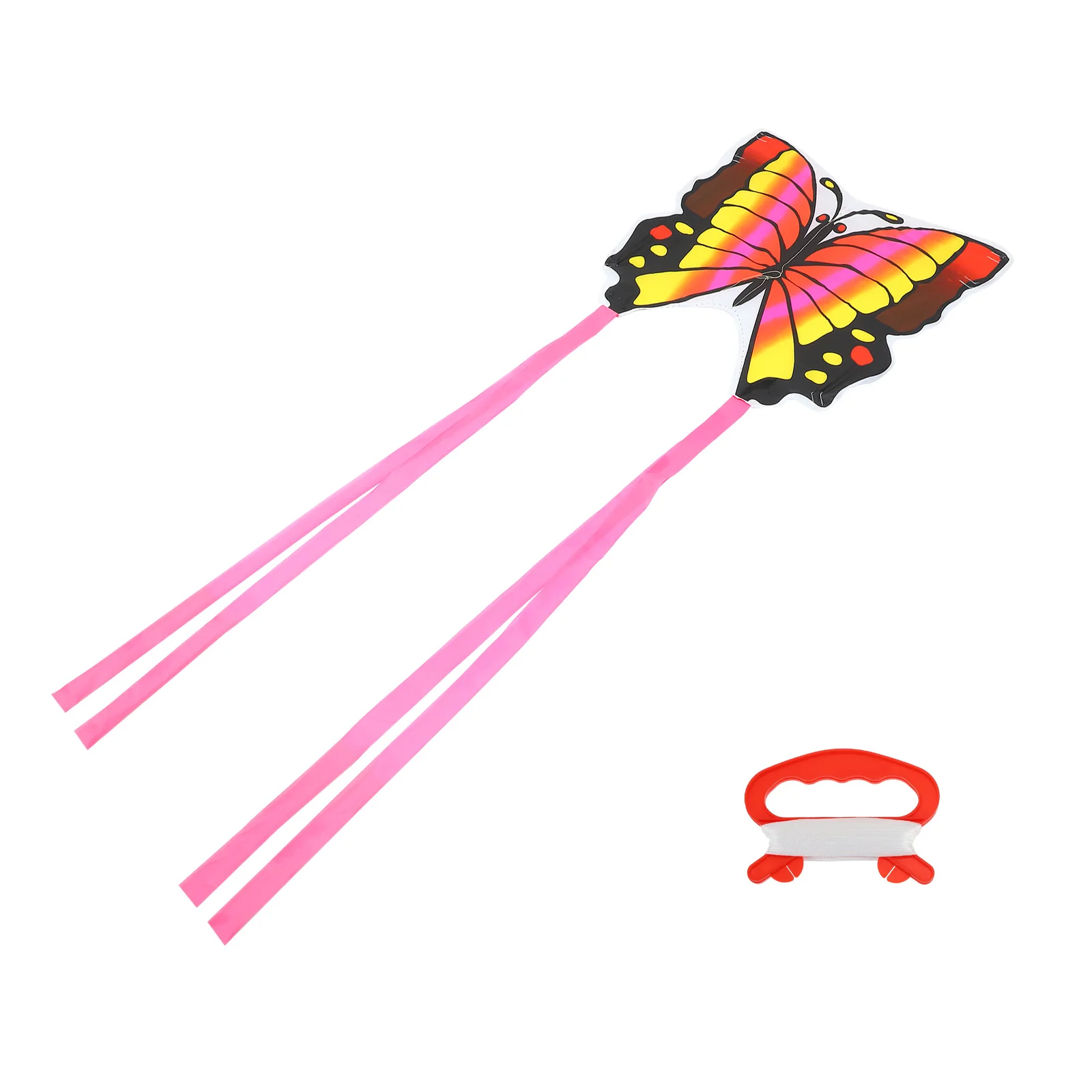 Cometa de mariposa para juego de dibujos animados para niños jugando juguetes para niños volando vuelo ligero