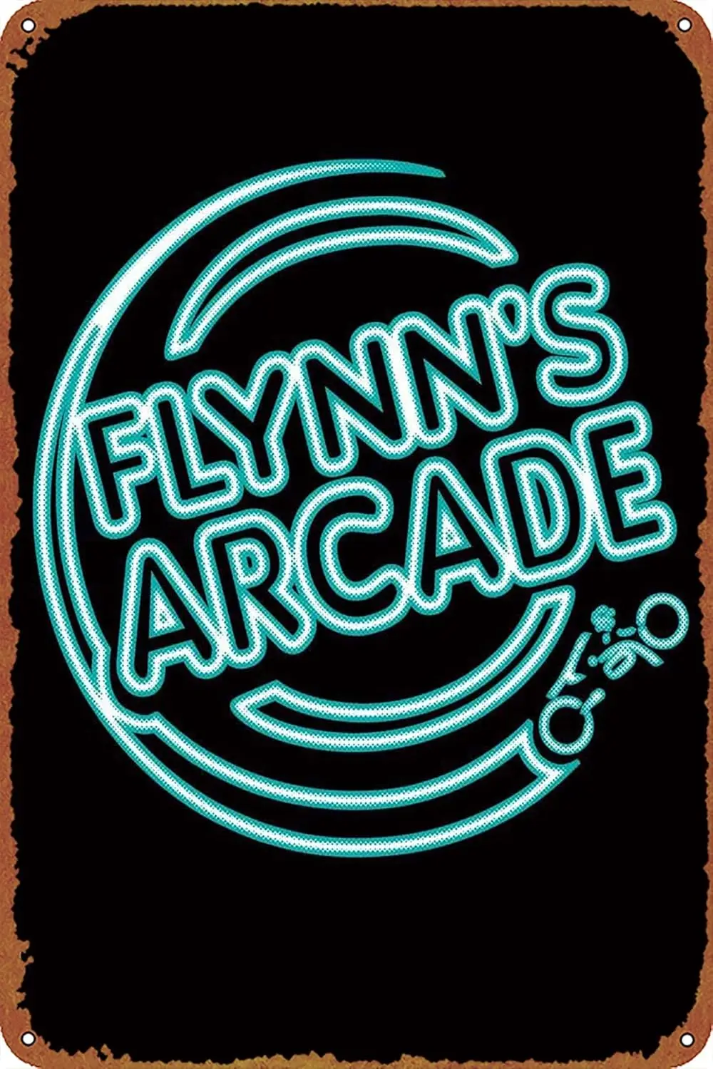 Flynns Arcade Daletheskater Sports Poster Metal Tin Sign 8x12in(20x30cm)—Retro Poster gift,bar, cafe, restaurant wall decor art