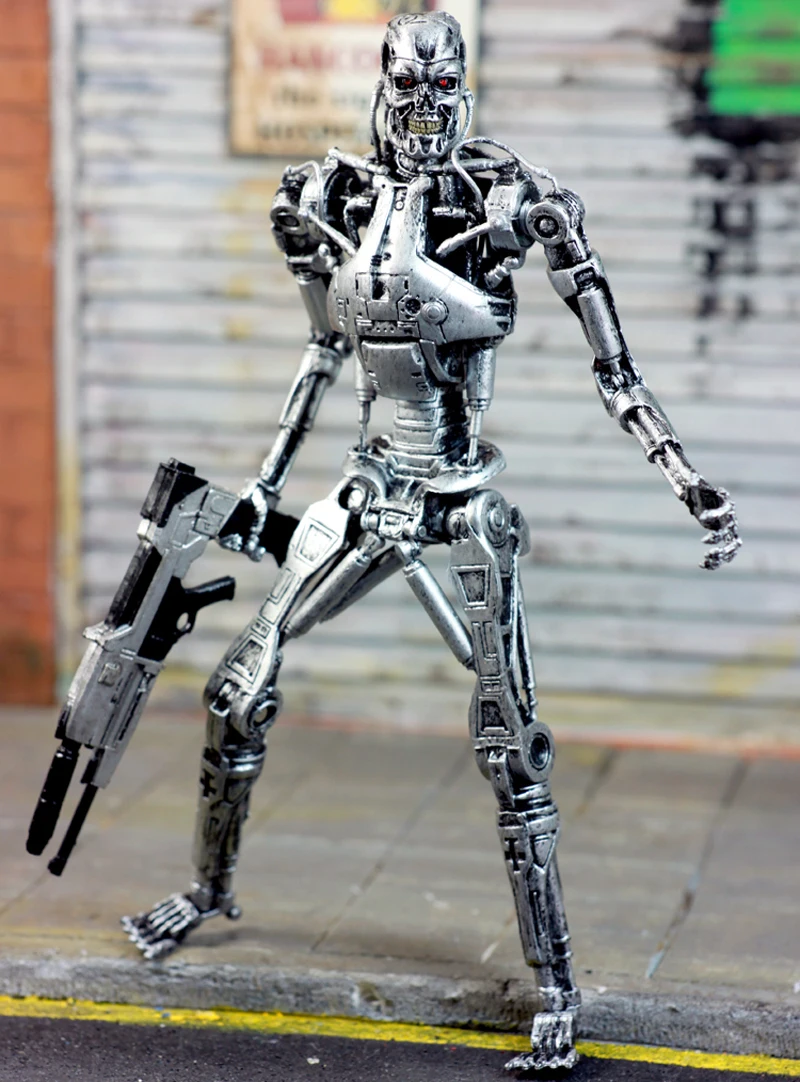 NECA The Terminator Endoskeleton T-800 PVC-Actionfigur The Terminator 2 Sammlermodell Spielzeug Bewegliche Montagepuppe – Detail 22