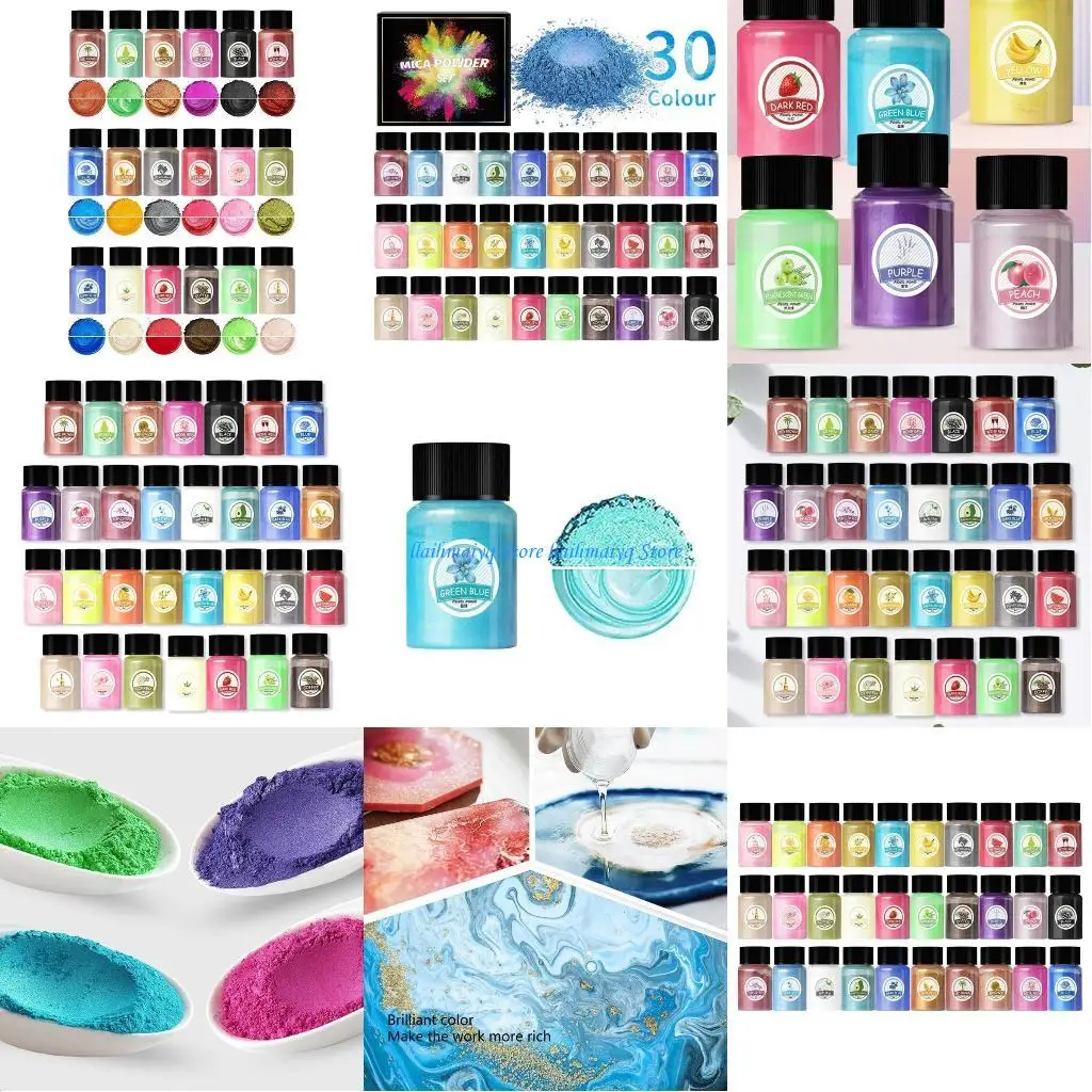 

573B Epoxy Resin Dye Resin Pigment Coloring Dye Powder Pigment Jewelry Making Powder