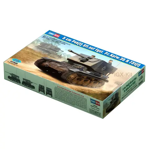 Hobbyboss 83808 1/35 Scale German Pz kpfe 35 T  SPG Self Propelled Gun Artillery Hobby Craft Toy Plastic Model Building Kit