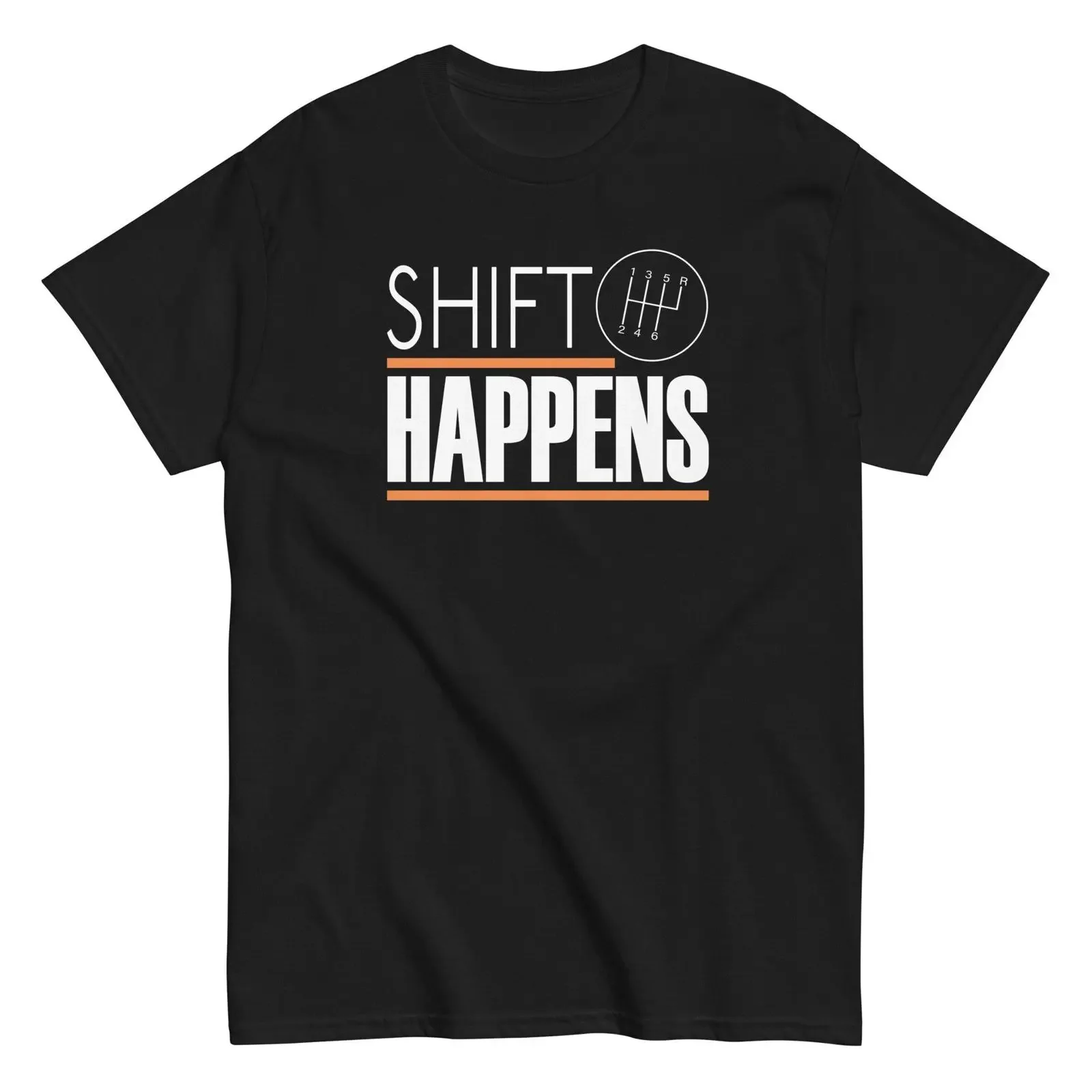 Shift Happens T Shirt Funny Car Enthusiast Manual Transmission vintage Washed Casual homme Soft Top For Everyday Wear Stylish