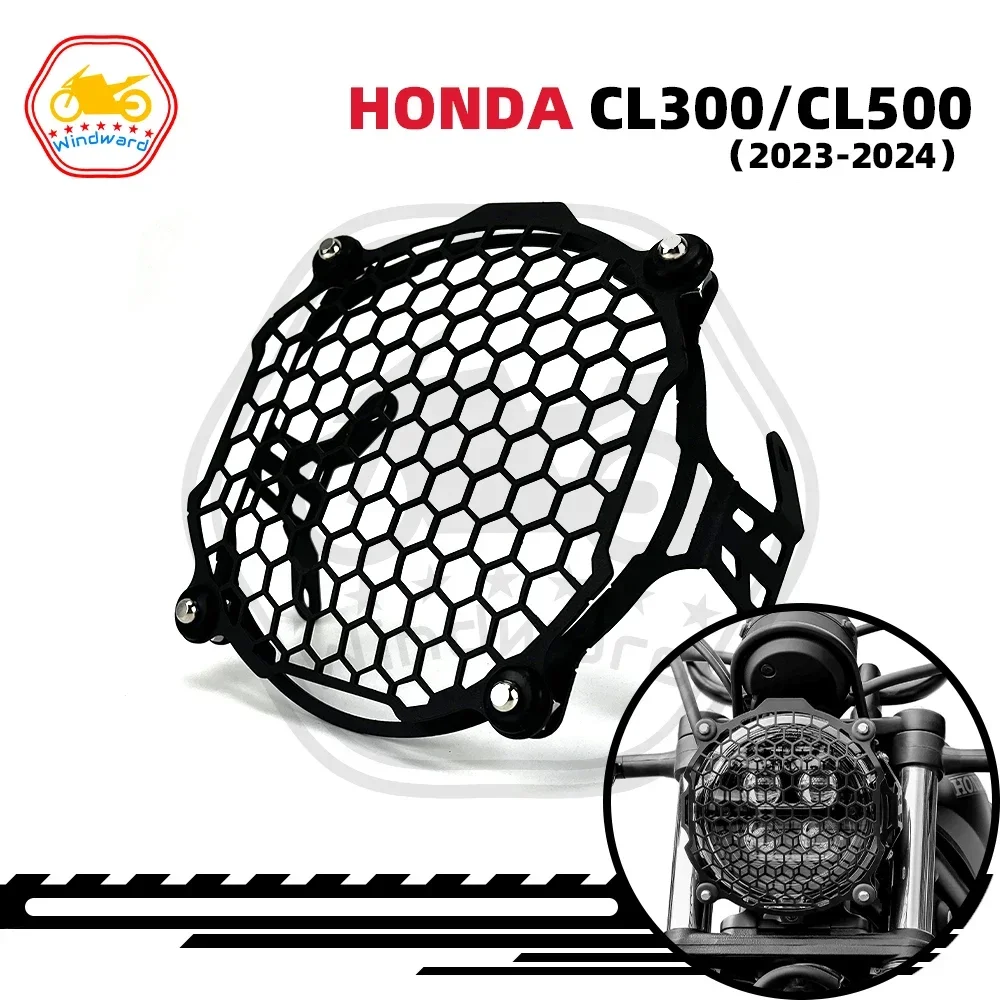 

Кулак для Honda CL500 2023 2024 cl500 23-24, решетка передней фары мотоцикла, декоративные детали, новые защитные ограждения для фар