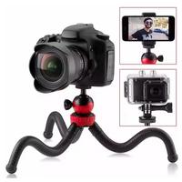 Portable Desktop Tripod Flexible Octopus Tripod Camera Stand With Remote Control Selfie Stick For IPhone DSLR Camera 12