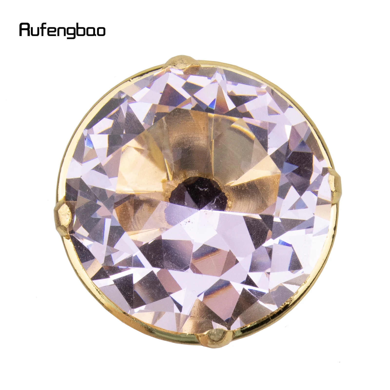 Pink Diamond Type Golden Cane Fashion Decorative Walking Stick Elegant Cosplay Cane Knob Crosier 93cm Performance Stage Cane