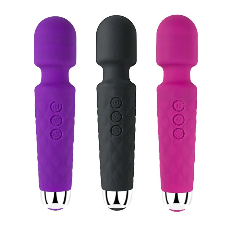 20 Modes Vibrator AV Magic Wand Powerful Female G-spot Massager Clit Clitoris Stimulator Sex Toys Adult Female Erotic Products