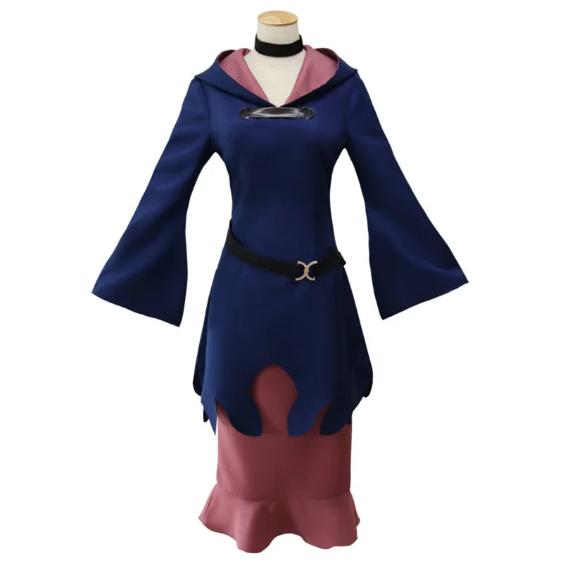 Little Witch Academia Rotte Yanson Professor Ursula Cosplay Costume Kagari Atsuko Suits