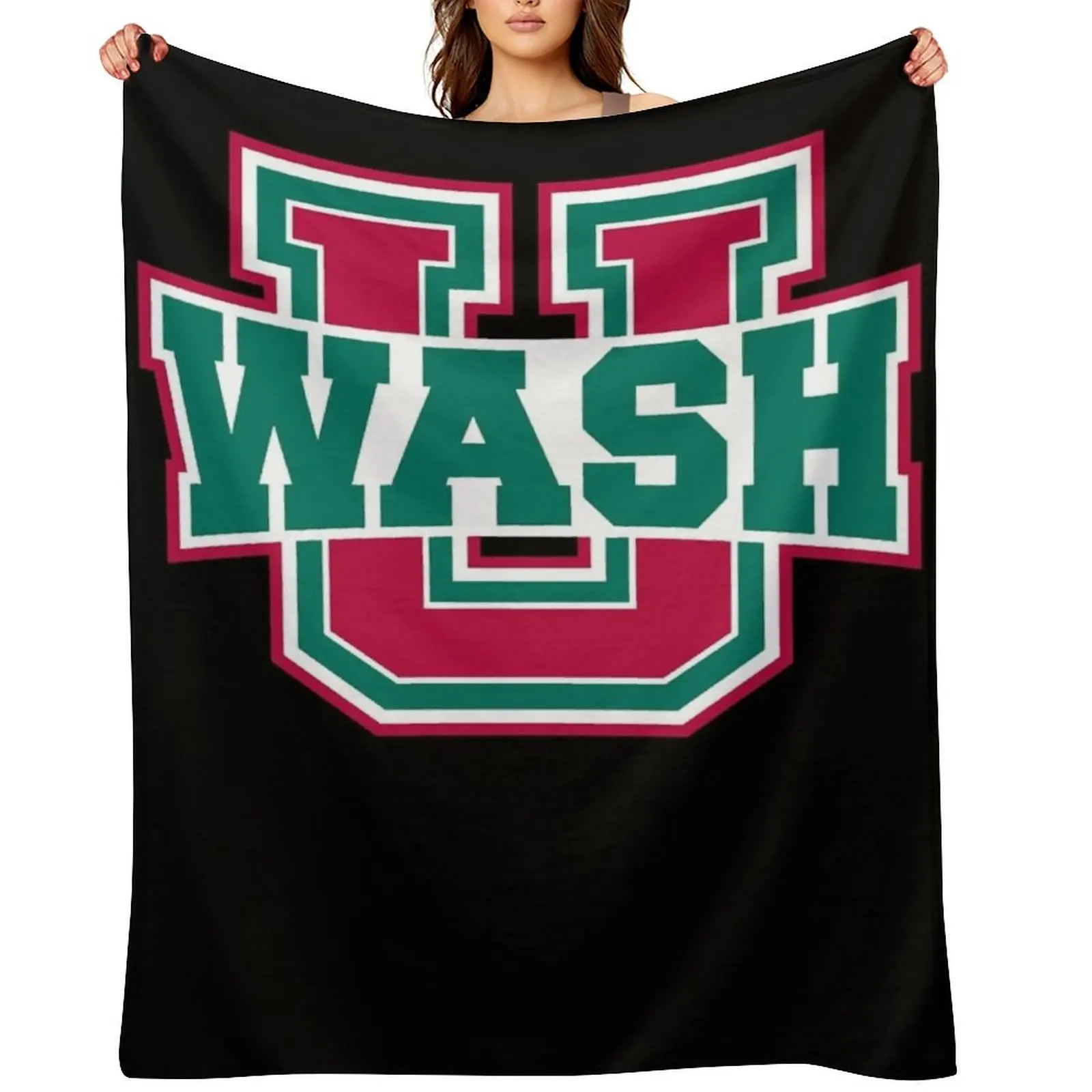 

Wash-U Throw Blanket Furry halloween Vintage Nap Blankets