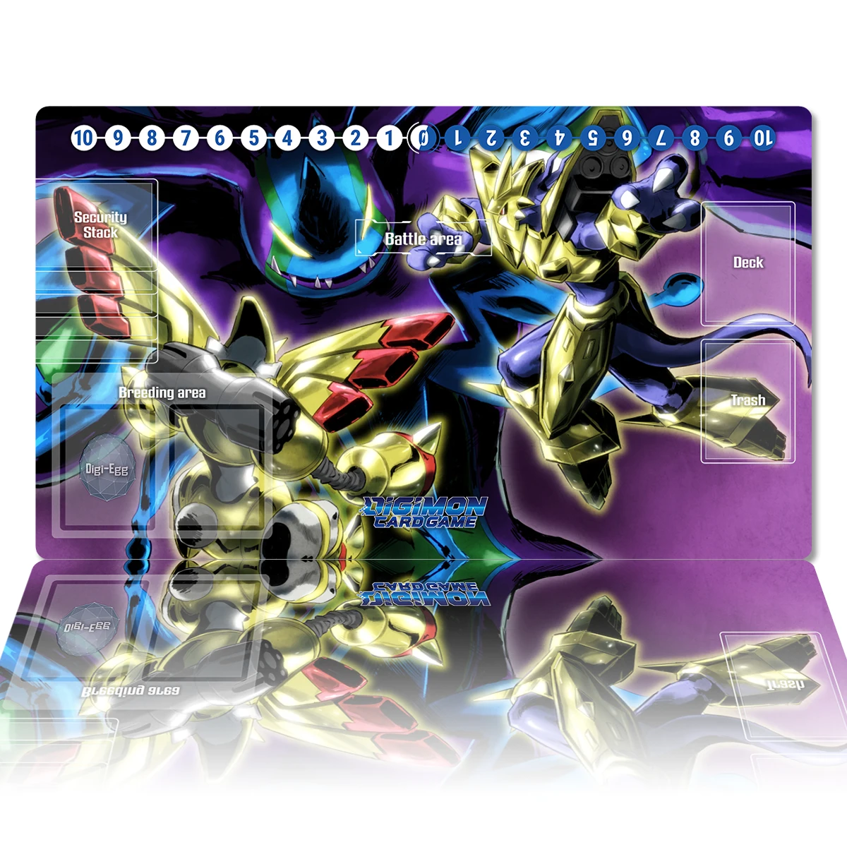 Digimon Adventure Playmat Magnamon DTCG CCG Card Game Board Game Mat Mouse Pad Anime Custom Desk Mat Gaming Accessories Free Bag