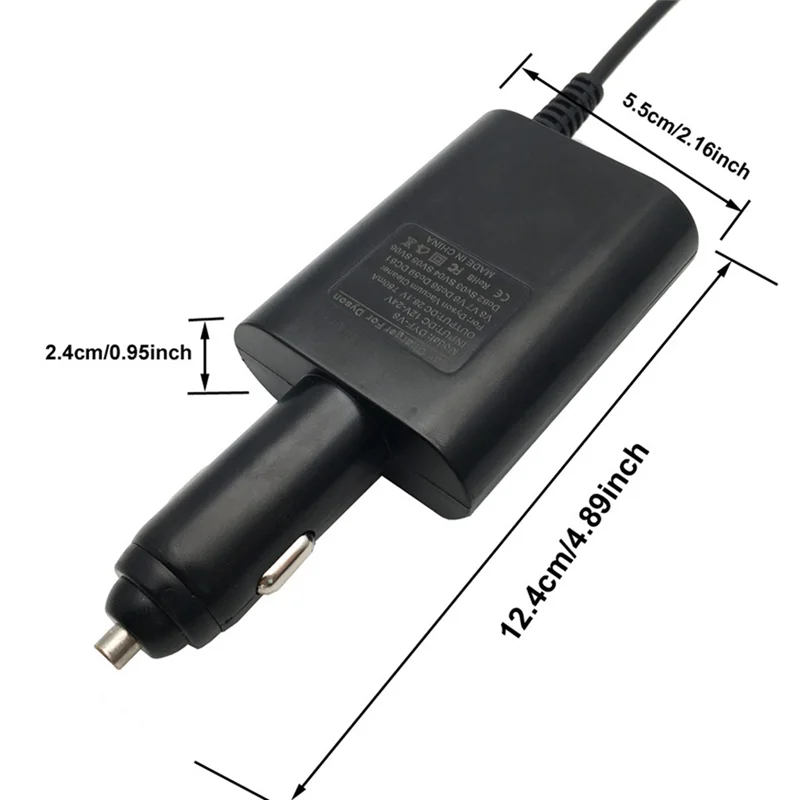 Adaptador de carregador de carro com porta USB, Dyson V6 V7 V8 Aspiradores, Energia para casa, DC26.1 V