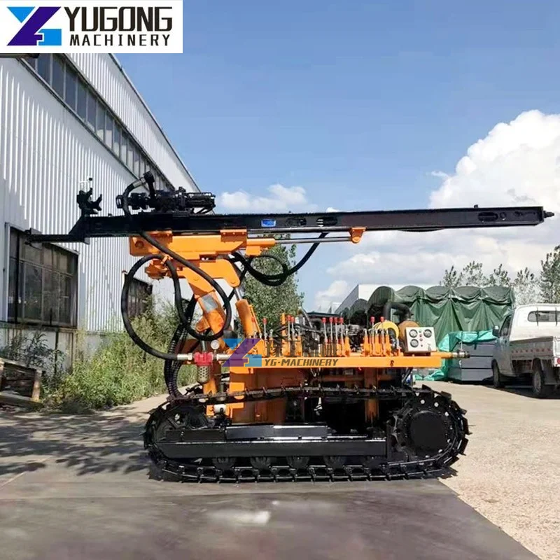 Anchorage Foundation Micro Pile Drilling Rig Steel Claw DTH Drilling Rig Gold Blasting Hole Drilling Rig Mine DTH Drilling Rig