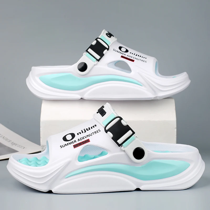 Sommer frauen Massage Hausschuhe Outdoor Sandalen Strand Bequeme Innen Rutschen Wasser Clogs Casual Schuhe Männer Frauen Hause Hausschuhe