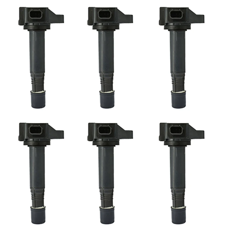 6PCS Ignition Coil Parts Accessories 099700-213 30520-5G0-A01 For Acura MDX RDX RLX TLX Honda Accord Crosstour Odyssey Pilot