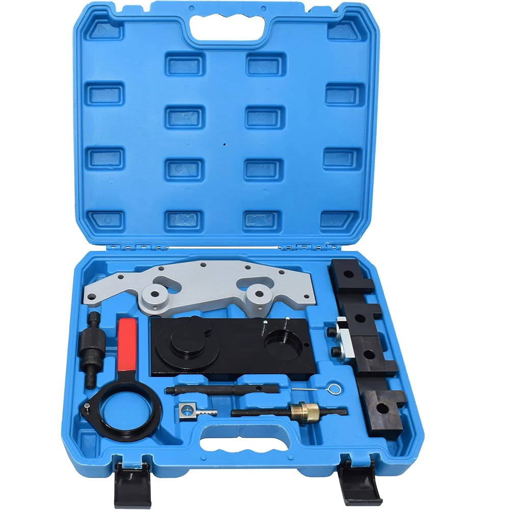 Double Vanos Camshaft Alignment Locking Timing Tool Kit for BMW M52 M52TU M54 M56