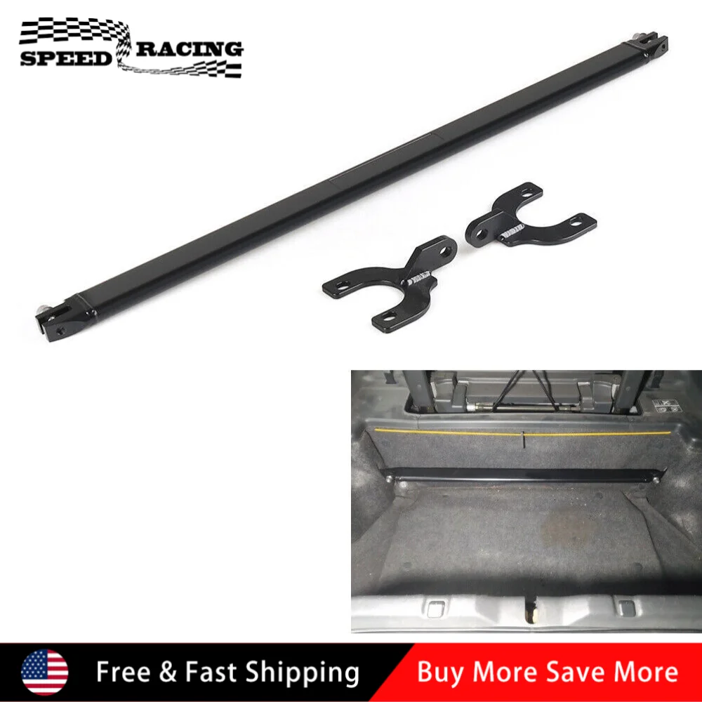 

Billet Aluminum Rear Tuning Strut Bar For 1992-1995 Honda Civic Hatchback CX Si VX 1997-2001 Acura Integra GS Type R Black