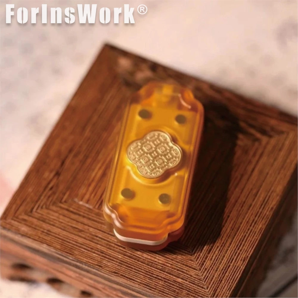 

GEEK EDC PEI Декомпрессионная игрушка Двойная дорожка Механическая карта Толкающая игрушка-антистресс для взрослых