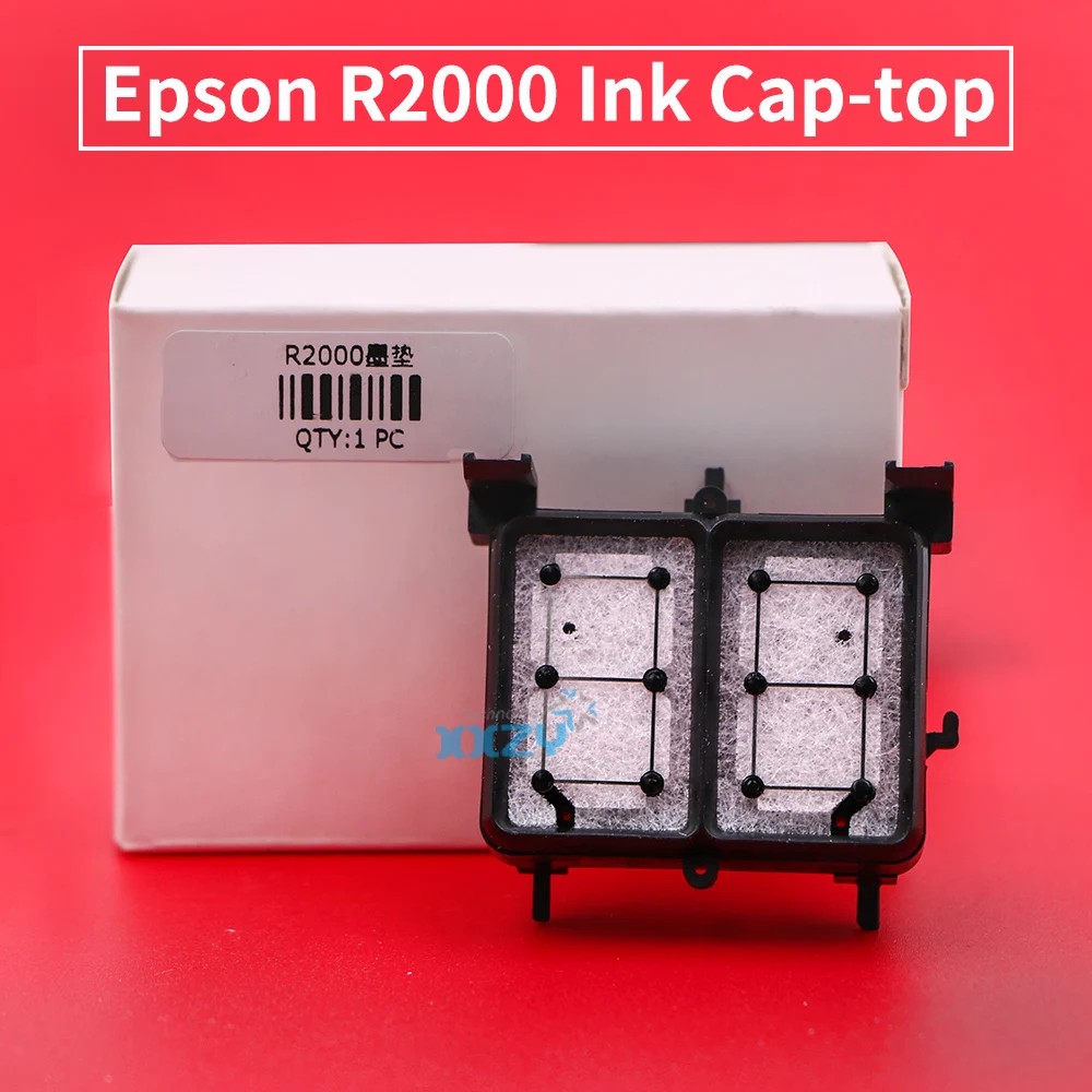 Capuchon d'encre R2000 pour imprimante à solvant écologique, capuchon de tampon d'encre Epson Stylus Photo R1800 R1900 R2000 R2400, Station de capsulage d'encre