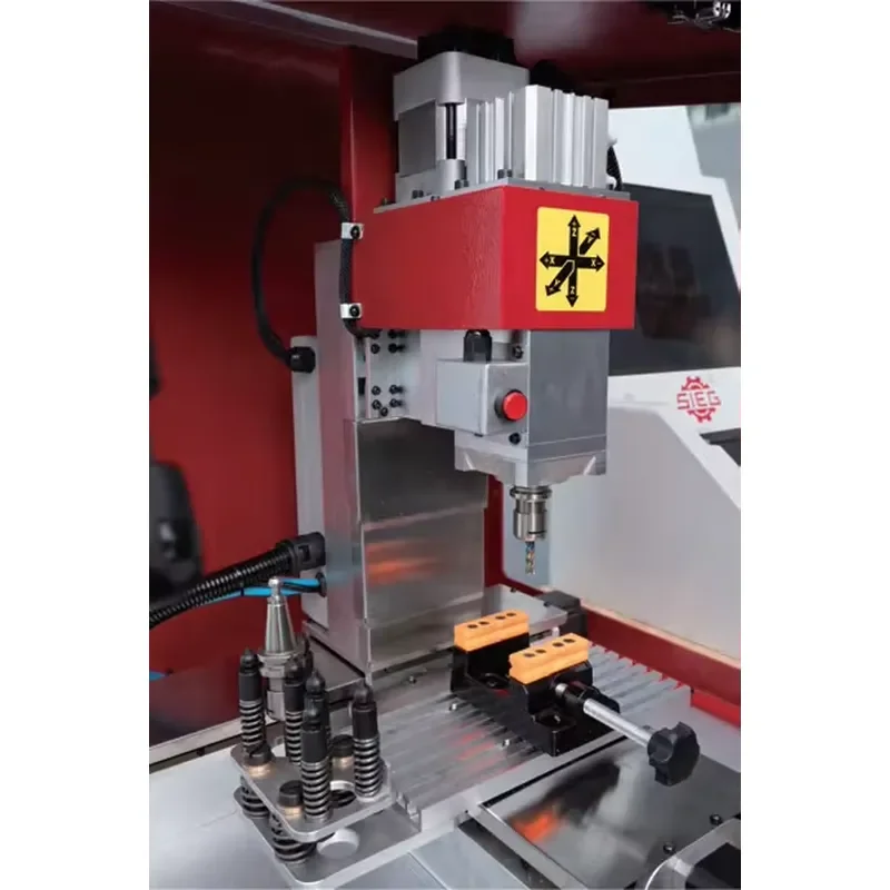 FA2 High Performance Precision Vertical CNC Mini Machining Center 0.02mm Positioning Accuracy 0.01mm Repeatability 3-Spindle