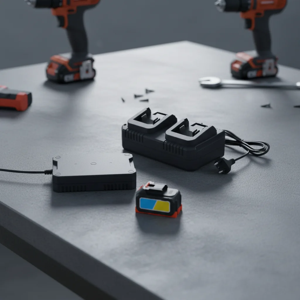 

21V Dual Ports Battery Charger For BL1830 BL1815 BL1840 Battery Fast Charger Dual Socket Charger Power Tools