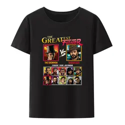 Hugh Jackman Greatest Showman Vs Australia Print T Shirt Leisure Camiseta Hombre Tops Creative Original Men's Shirts Style Humor