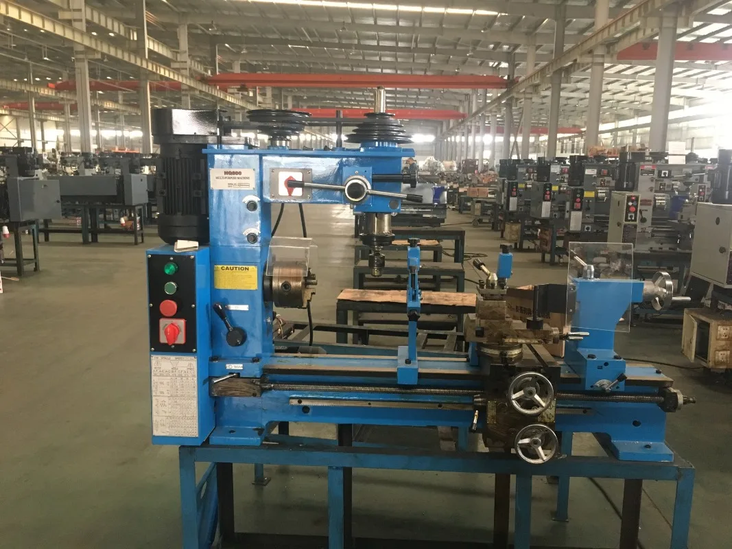 Multi-purpose machine metal lathe drilling and milling machine HQ800