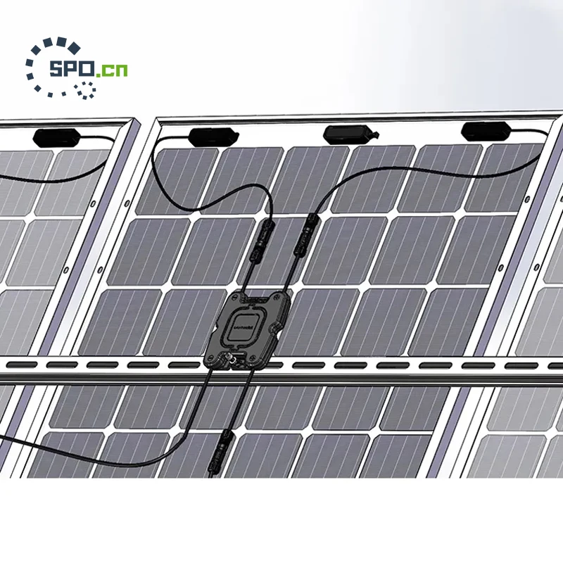 Solar Power Optimizer for  Module Panel Wireless Communication Gateway