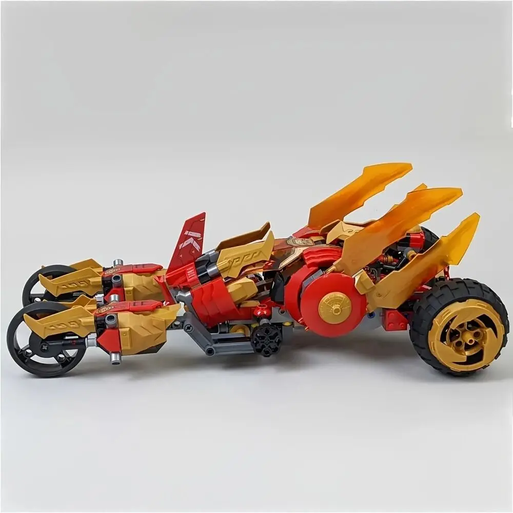 Technical Mecha chariot vehicle moc High tech Building Block bricks model toy for friends birthday gifts Christmas 624pcs