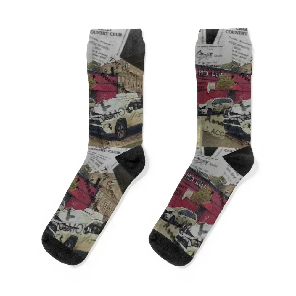 

Characters through time Socks hiphop heated cotton custom sports Socks Men's Women's