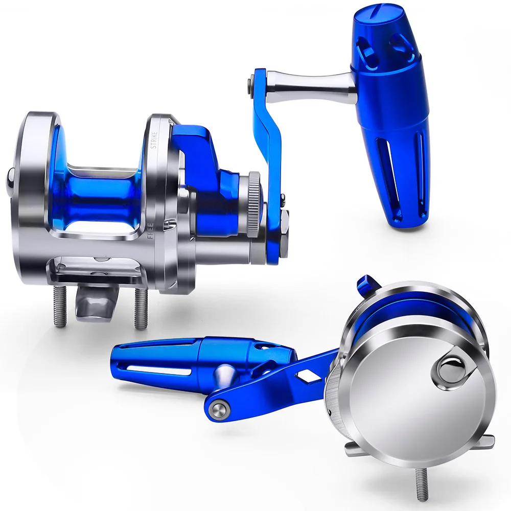

Brand Slow Jigging Master Reel Metal Saltwater 5.7:1 44LB Right Hand 300 Series Boat Bait Casting Wheel