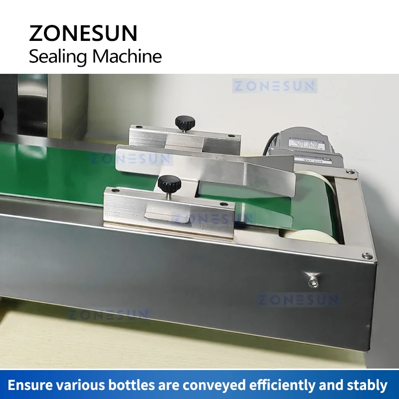 Zonesun ZS-FK2200R Induction Sealing Machine for Plastic Bottles Continuous Induction Sealer Automatic Alunminum Foil Sealing